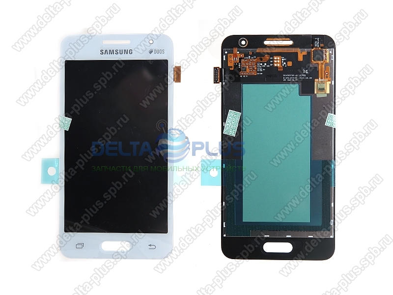 SAMSUNG SM-G355 Galaxy Core 2 дисплей в сборе с тачскрином (цвет - white)