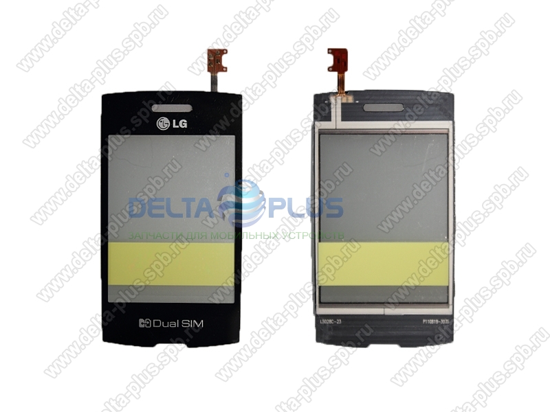 LG P520 тачскрин - сенсорное стекло дисплея