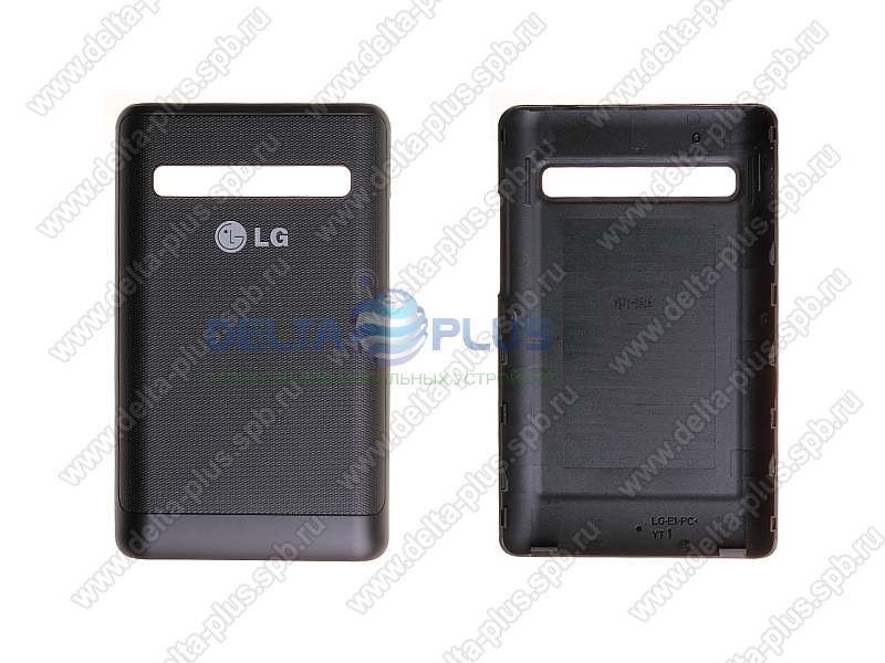 LG E405 Optimus L3 Dual крышка аккумулятора (цвет - black)