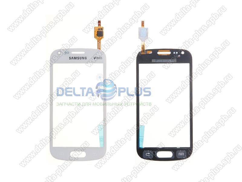 SAMSUNG S7562 Galaxy S Duos тачскрин - сенсорное стекло дисплея (цвет - white)
