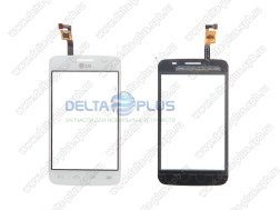LG E445 Optimus L4 II Dual тачскрин - сенсорное стекло дисплея (цвет - white)