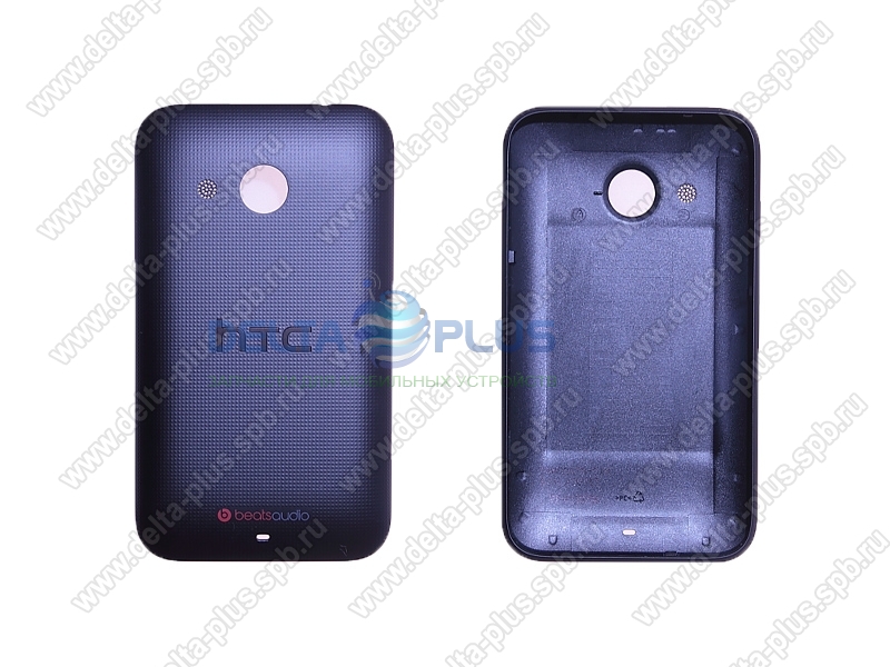 HTC Desire 200 крышка аккумулятора в сборе с клавишами громкости (цвет - black)