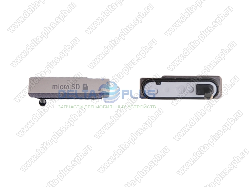 SONY D5503 Xperia Z1 Compact дверца карты памяти (цвет - black)