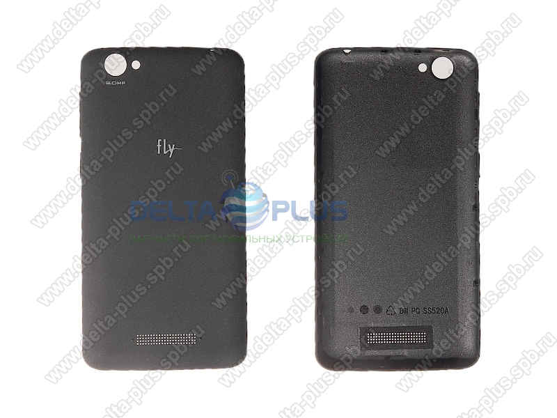 FLY FS505 Nimbus 7 крышка аккумулятора в сборе с боковыми клавишами (цвет - black)